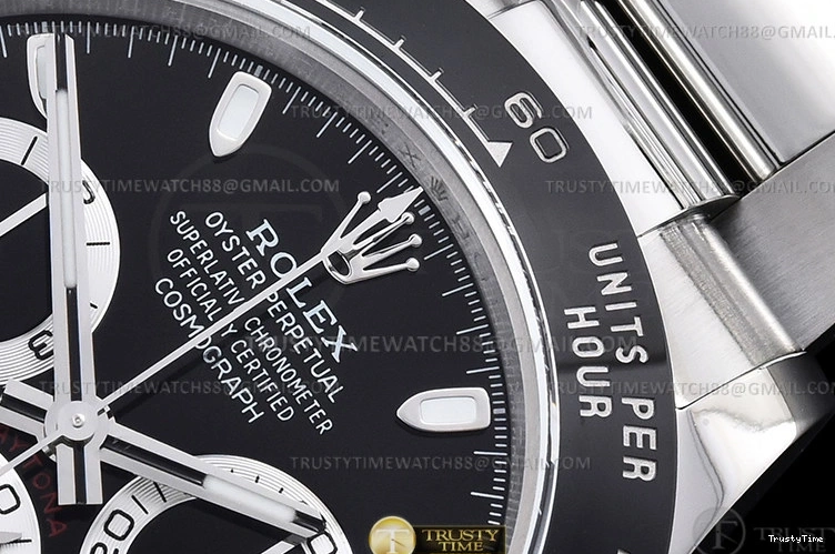 1221 Colorful ROLDYT0436B – Daytona 116500 CER SS SS Black 904L QF V3 SH 949